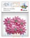 Dekoracje samoprzylepne 3D kwiaty różowe 6szt