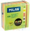Karteczki samoprzylepne 76x76/400K neon mix MILAN